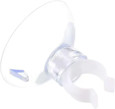 Image de Allecto Plus - Ventouses, pinces, clips, supports tubulaires, accessoires pour pompes à eau et poissons d'aquarium, 10 mm, transparents, 20 pièces