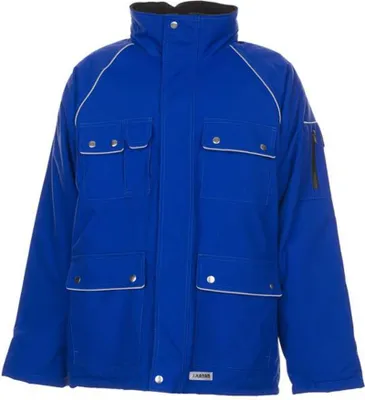 Produktbild von PLANAM® unisex Parka CANVAS 320 kornblau Größe S