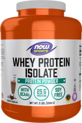 Productafbeelding van NOW Foods | Whey Protein Isolaat, Chocolade Smaak