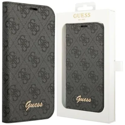 Produktbild von Guess, Luxusetui für iPhone 14, Kartenhalter, elegantes Design, Schwarz