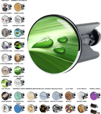 Produktbild von SANILO® Waschbeckenstöpsel Green Leaf