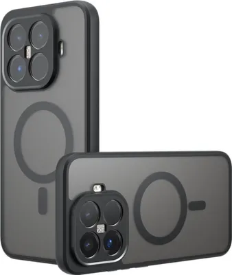 Immagine prodotto di Custodia MagSafe per Xiaomi 15T Pro 5G Armor TPU PC Hybrid Protection Cover Nero