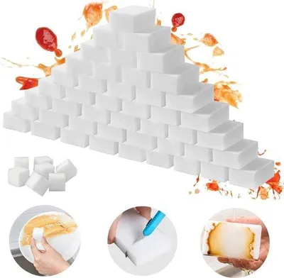 Immagine prodotto di Spugna bianca per la pulizia della casa e della cucina