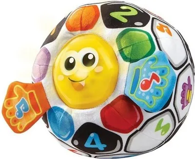 Obrázok produktu pre Vzbudzujúca lopta VTECH BABY Zozo, Moja zábavná lopta, Vzdelávacia hračka pre deti od 6 do 36 mesiacov, Melódie a svetlá, Senzor pohybu