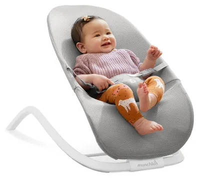 Productafbeelding van Munchkin 2-in-1 peuterbox met schommel en wipfunctie | Grijs