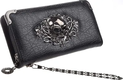 Produktbild von Damen-Geldbörse Mehrfarbig Black Skull