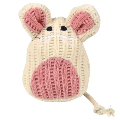 Produktbild von Katzenspielzeug Maus BOHO CAT, 11 x 7 x 5 cm
