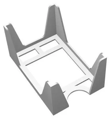 Produktbild von Kartenhalter für 59x92 mm Spielkarten – Standard European Board Game Size