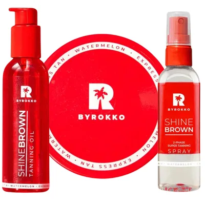 Productafbeelding van Byrokko Watermelon 3 watermeloen bruiningsproducten Bruiningsset