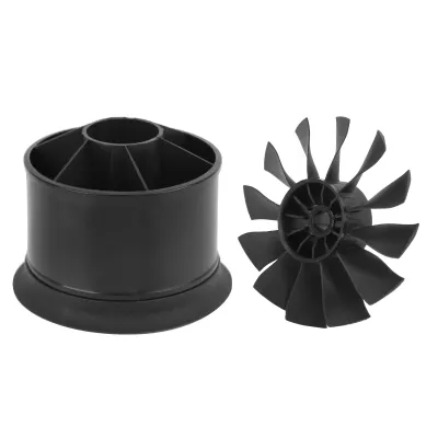 Zdjęcie produktu dla Wentylator kanałowy RC, 12-łopatkowy wentylator kanałowy, wentylator kanałowy 50 mm, wentylator kanałowy do samolotów RC, wentylator kanałowy do silnika bezszczotkowego, wentylator kanałowy do silnika 3300KV