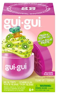 Productafbeelding van GUI GUI Glazen potjes, Creatieve set Slime Gui Gui, Fruitige Glow
