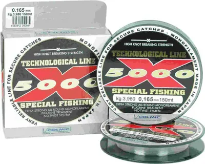 Obrázek produktu pro Colmic X-5000 monofilní vlasce 150 m, průhledné, 0,200 mm, průhledné, 0,200 mm