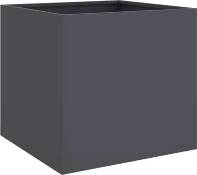Zdjęcie produktu dla vidaXL Sadzarka stalowa antracyt 42x40x39 cm