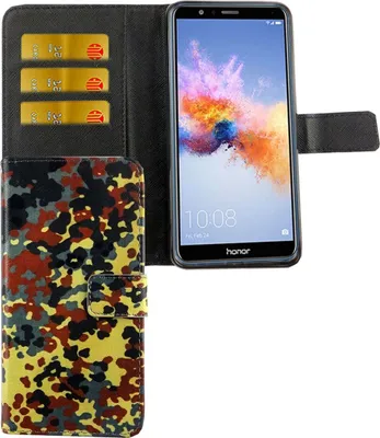 Produktbild von Handyhülle Tasche für Handy Huawei Honor 7X Bundeswehr