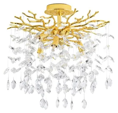 Zdjęcie produktu dla Lampa wisząca CINDY złota 6xG9x3,5W metal wym:50x50x50cm IP20 Zuma Line