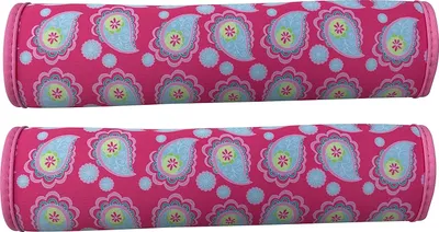 Produktbild von 2x Rosa Auto Gurtschutz Sicherheitsgurt Schulterpolster Schulterkissen Autositze Gurtpolster für Kinder/Mädchen und Erwachsene/Frauen - HECKBO
