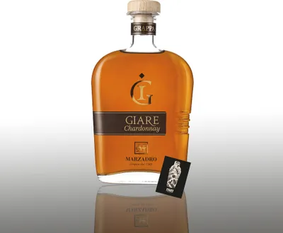 Produktbild von Marzadro Giare Chardonnay Grappa 0,7l 45% Vol. - [Enthält Sulfite]