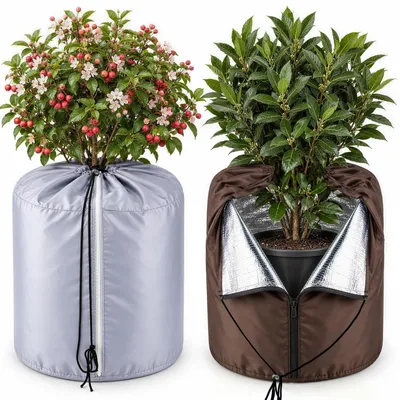 Image de Protection thermique pour plantes, dimensions 70 x 65 cm