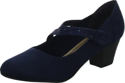 Produktbild von living UPDATED Damen-Spangenpumps Navy-Blau, Farbe:blau, EU Größe:37