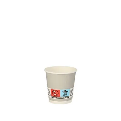 Produktbild von Trinkbecher, Pappe 5 cl Ø 5 cm · 5 cm silber "Shot"