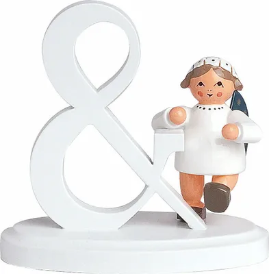 Produktbild von Engelbuchstabe "&" (7cm) von KWO