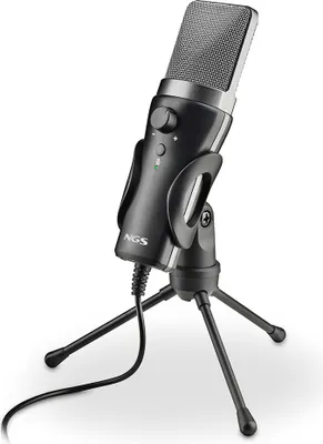 Obrázok produktu pre NGS MS120 USB, Podcastový mikrofón, -34 dB, 20 - 16000 Hz, 58 dB, Kábel, USB