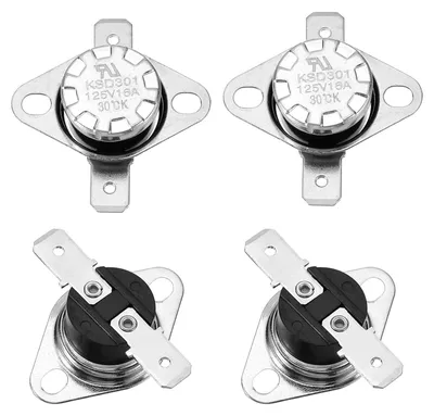 4x Thermostat KSD301 30 °C 16 A normal offen N.O.
