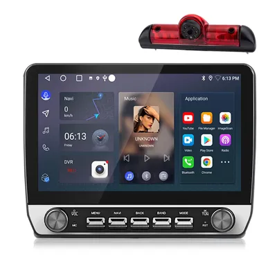Immagine prodotto di Hexinex Android 15 Autoradio per Fiat Ducato (2007-2024), 2 GB + 64 GB, CarPlay wireless, DAB+, navigatore GPS, BT, touchscreen da 9 pollici, WIFI, DAB+