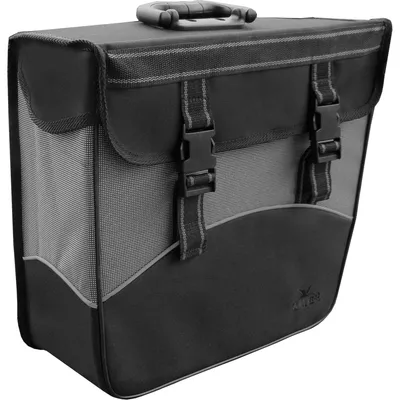 Produktbild von Fahrradtasche Greenlands - abnehmbar - reflektierende Paspelierung - 17 Liter - vorgeformt - Rechts – Schwarz/Weiß