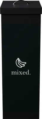 Image de PAPERFLOW CTSMX.01 PAPERFLOW Poubelle à tri sélectif 60,0 l noir