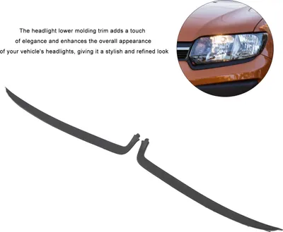 Immagine prodotto di Set di modanature per fari 260E07324R per Sandero Stepway MK2 prima del restyling dal 2014 al 2019