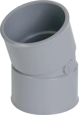 Image de Coude Pvc Nicoll D40 20° Coude Pvc à Coller Nicoll D40 20° - Nicoll