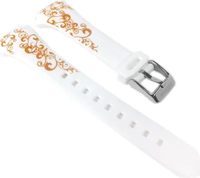 Produktbild von Calypso Uhrenarmband | Kunststoff glatt für Modell K5621/2 weiß