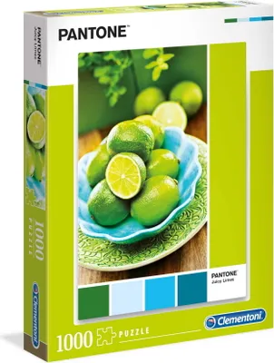 Produktbild von Clementoni 1000Pcs Puzzle Pantone Limettenpunsch 39492