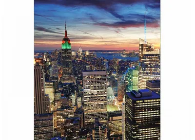 Obrázok produktu pre Fototapeta - NY Skysrapers 225x250cm - netkaná tapeta