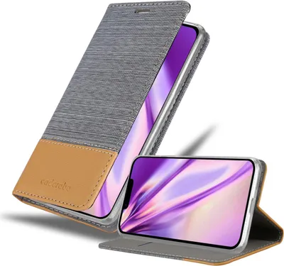 Obrázok produktu pre Cadorabo Puzdro pre Apple iPhone 14 Ochranné puzdro v šedej farbe Puzdro na mobilný telefón s krytom