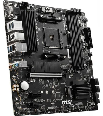 Immagine prodotto di MSI B550M PRO-VDH, AMD, Socket AM4, AMD Ryzen 3000 Series, DDR4-SDRAM, 128 GB, DIMM