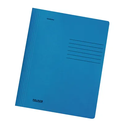 Image de FALKEN 11287547 Dossier rapide Manila-RC carton 240g DIN A4 bleu clair intensif