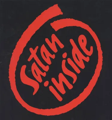 Obrázek produktu pro Satan Inside, plastová cedule