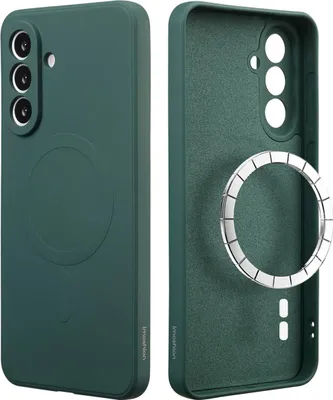 Immagine prodotto di imoshion Backcover a colori con MagSafe per Samsung Galaxy A56 - Verde scuro