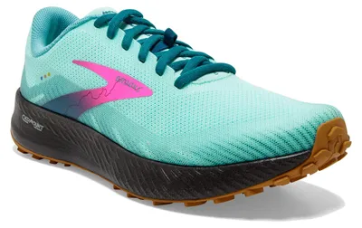 Image de Chaussures de course pour femmes Brooks Catamount, couleur gris/rose, taille 38