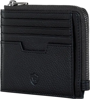 Produktbild von Elegantes Leder Kartenetui Geldbörse für Herren & Damen, schlankes Kreditkartenetui im Medium Format, RFID Schutz, minimalistisch & hochwertig