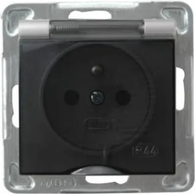 Produktbild von Ospel GPH-1YZ/m/18/d, Silber, IP44, 16 A, 71 mm, 44 mm, 71 mm