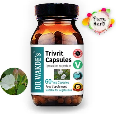 Produktbild von DR WAKDE'S Trivrit Kapseln (Nishottar) | 60 Vegi Caps | Ayurveda-Supplement | Vegan | 100% Kruter | Mengenrabatte | Am selben Tag Versand