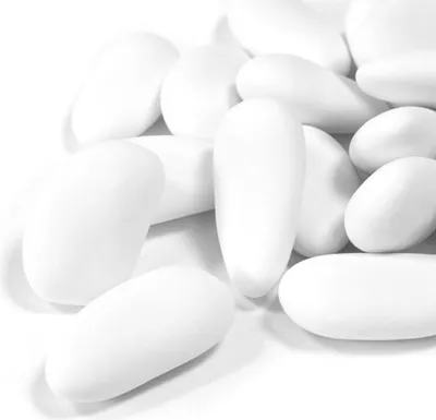Imagen del producto de Almendras para bodas, color blanco, 500 g - Talla única
