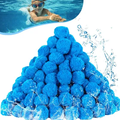 Produktbild von Filterbälle, Filterbaelle, Pool Filter Sandfilteranlage, Filter Für Pool Ersetzen Ersatz Für 65 kg, 1800g, für Schwimmbäder, Filterpumpe, Aquarium