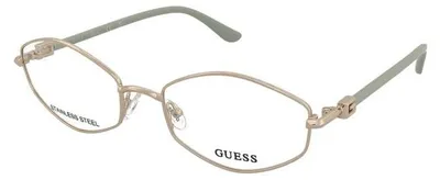 Produktbild von Guess GU50355 Shiny pale gold 56/19/140 Damen Brillen