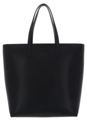 Image de LACOSTE sac shopper Vertical Shopping Bag Noir Sinople