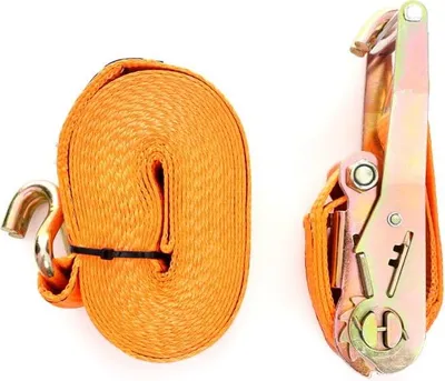 Obrázek produktu pro Upínací popruh s ráčnou a háky Kraft&Dele KD1332, 8 m, 35 mm, 2 t, dvoubodový