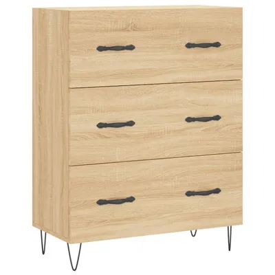 Produktbild von Sideboard Sonoma-Eiche 69,5x34x90 cm Holzwerkstoff